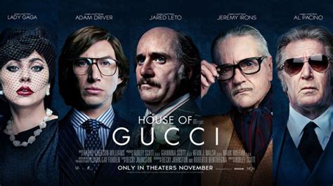 cast of gucci guilty film|house of Gucci filming.